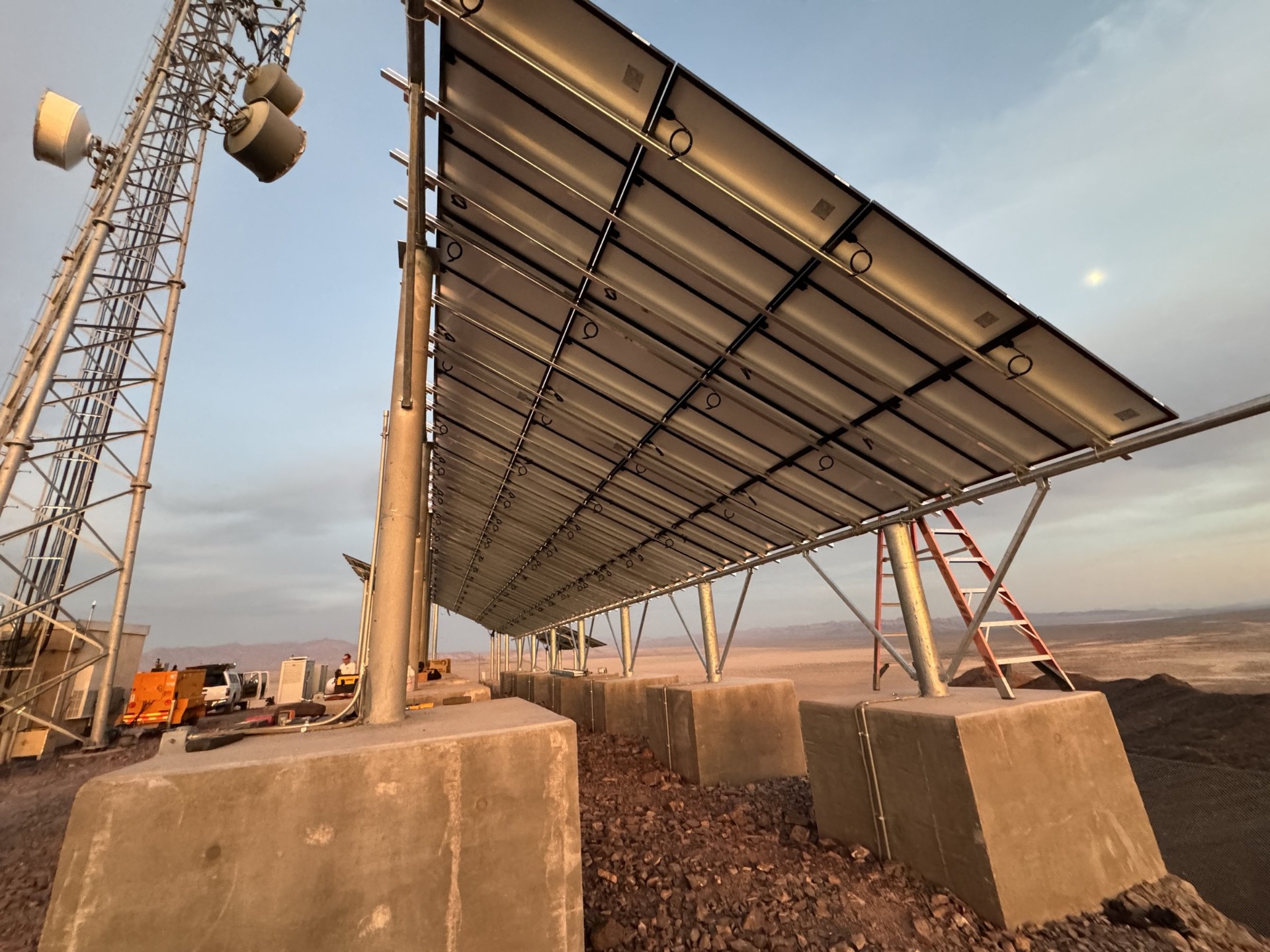AT&T Repeater Site at Dumont Dunes